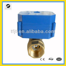 CWX-60P 2-way DC12V Brass BSP thread end DN25 electric control On-Off valves for grey water auto control system